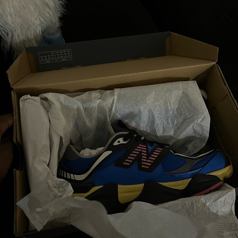 New Balance Blue and Pink Athletic Shoes